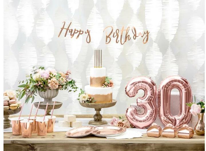 Produktbild Partydeco Becher Rose Gold (6 x)
