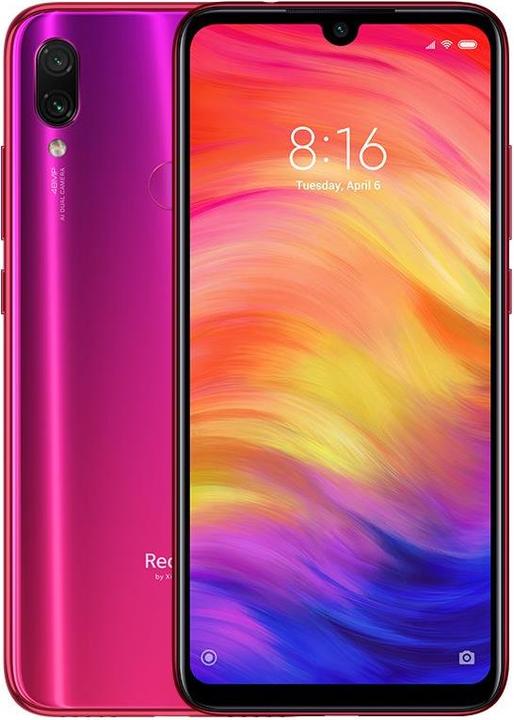 Produktbild Xiaomi Redmi Note 7 (32 GB, Nebula Red, 6.30", Hybrid Dual SIM, 48 Mpx, 4G)