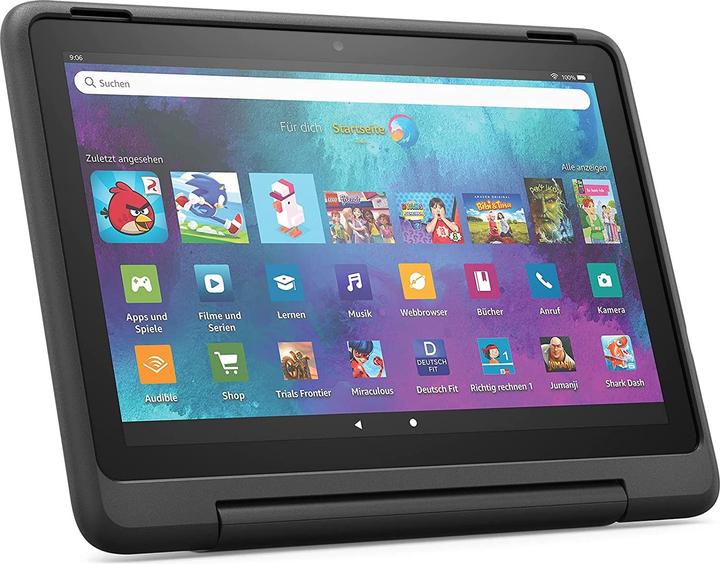 Produktbild Amazon Fire HD 10 Kids Pro (2021) inkl. Hülle (10.10", 32 GB, Black)