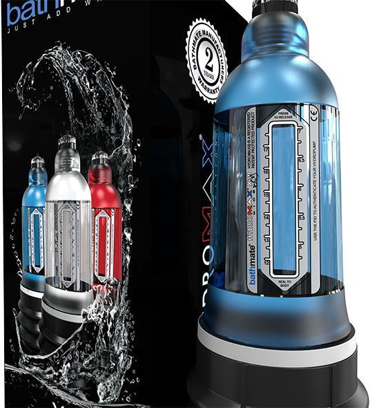 Image du produit Bathmate Pompe à pénis Hydromax X30 Wide Boy bleu