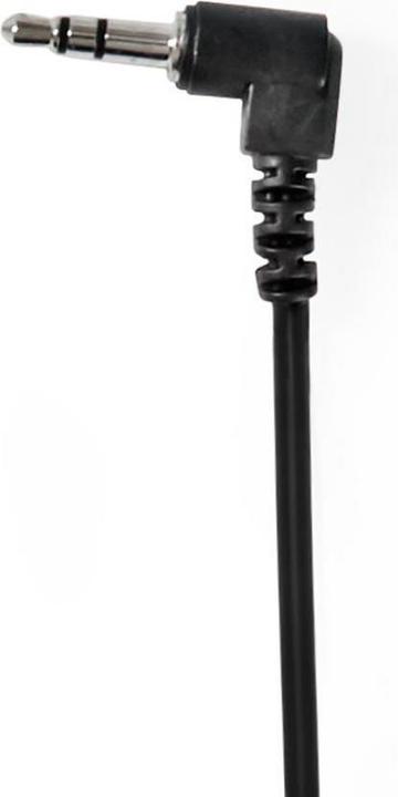 Actual product image Nedis On-ear headphones Wired 1.2 m Black, one-size, HPWD1101BK (Cable)