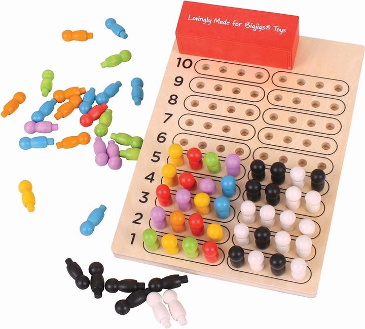 Image du produit Bigjigs Jeu en bois Crack the Code (Multilingue)