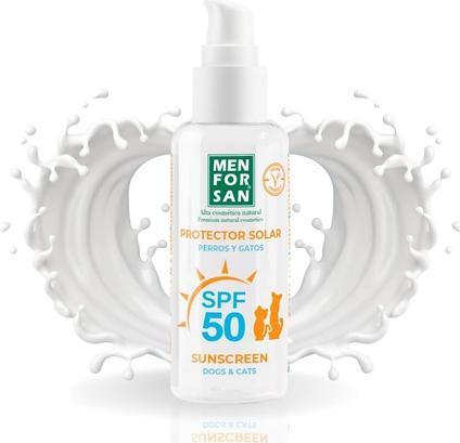 Actual product image Menforsan Sun Protection Factor 50 for Dogs and Cats 60ml (Cat, Dog, 60 ml)
