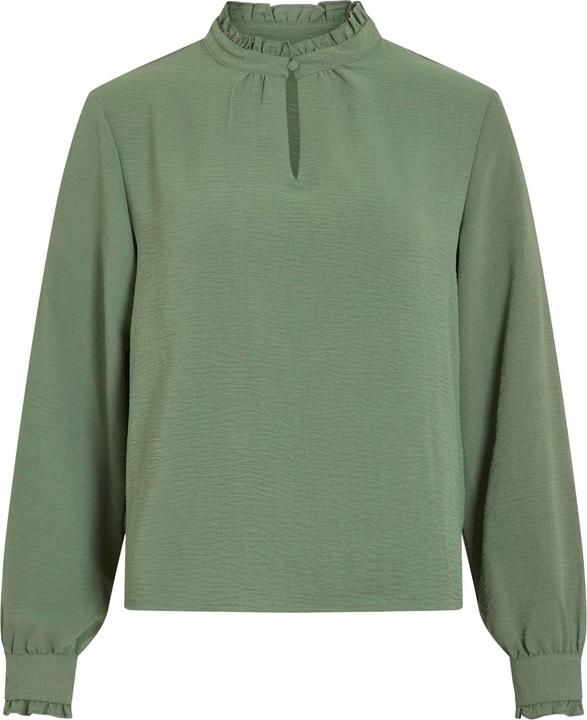 Vila High Neck Oberteil mit langen Ärmeln (40)