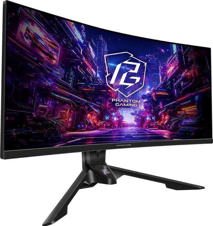 Image du produit AsRock ECRAN INCURVÉ 34 PHANTOM GAMING PG34QRT2B WQHD 180HZ (NOIR) (3440 x 1440 pixels, 34")