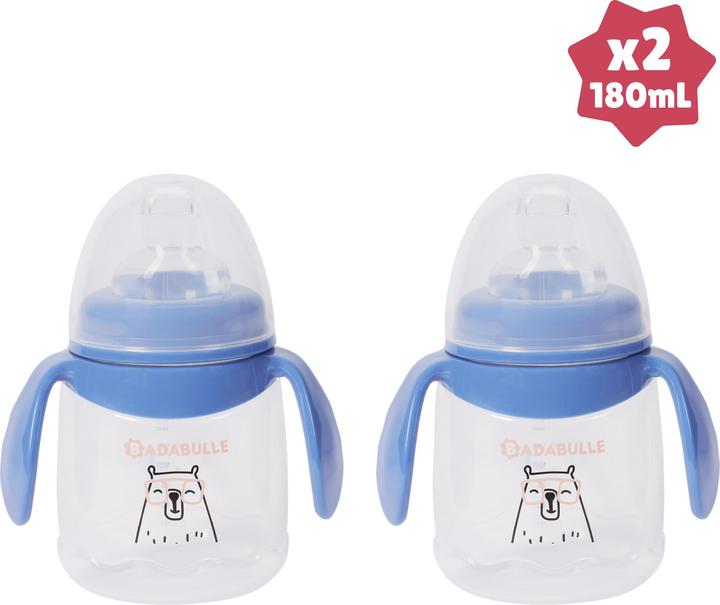 Produktbild Badabulle Trinkbecher mit Tropf-Stopp 2er Set (360 ml)