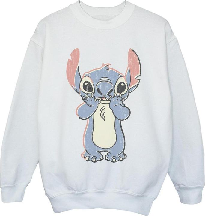 Disney Lilo And Stitch Big Print Sweatshirt Mädchen