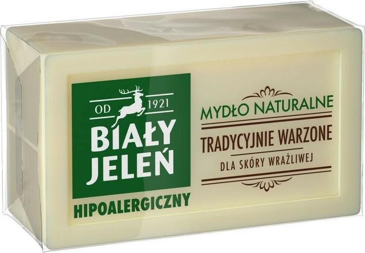 Actual product image Biały Jeleń POL WHITE JELEIN Natural bar soaps 150g&amp (Hard soap)