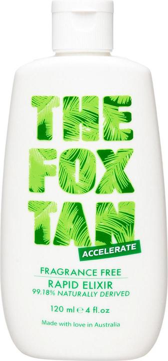 The Fox Tan Fragrance Free Rapid Tanning Elixir (120 ml)