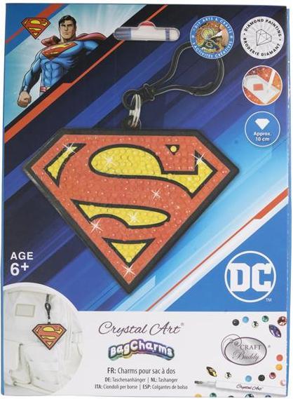 Produktbild Craft Buddy Superman, Crystal Art Anhänger