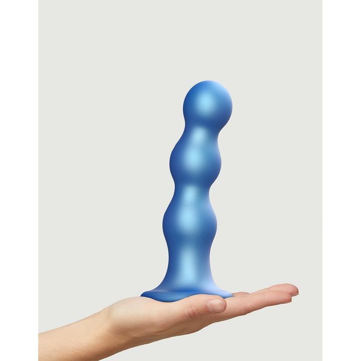 Strap-on-me Godemiché Plug Balls Metallic (XL)