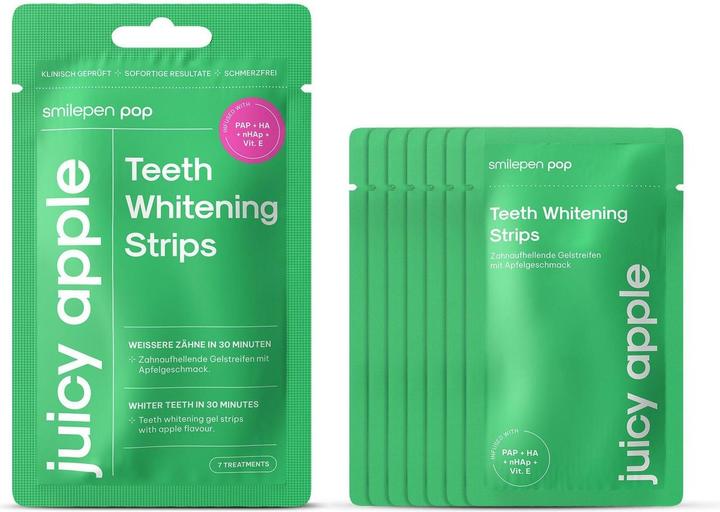 Produktbild SmilePen Pop Whitening Strips Juicy Apple (Strips)