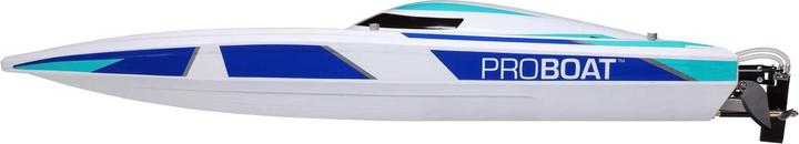 Produktbild ProBoat Sonicwake V2 36" Self-Righting Rennboot Brushless Deep-V RTR Weiss/Blau
