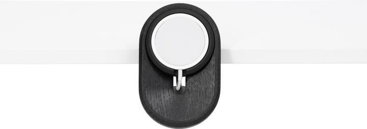 Immagine prodotto Oakywood MagSafe iPhone Desk Shelf Mount - Supporto multifunzionale per iPhone - Montaggio su scaffale - Nero