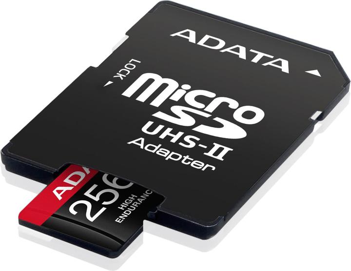 Productafbeelding Adata microSDXC-kaart High Endurance 256 GB (256 GB, microSDXC, U3, UHS-I)