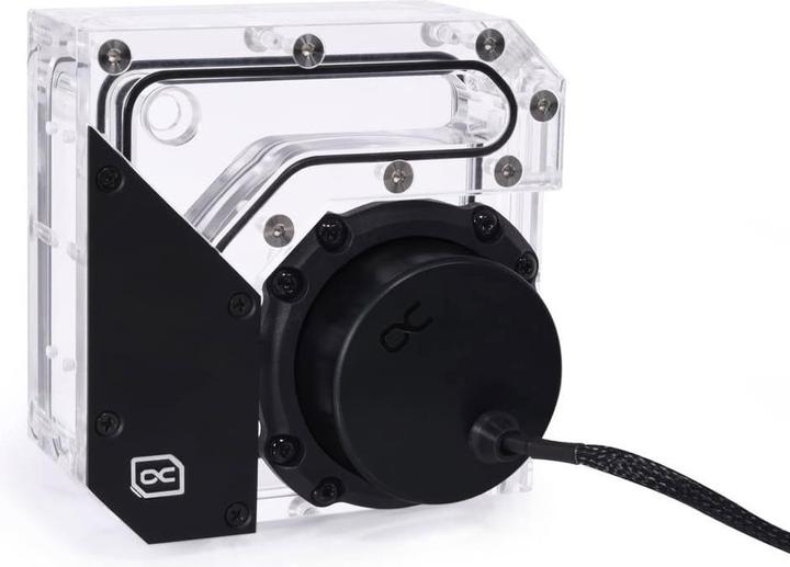 Alphacool Rise Flat Reservoir D5 Ausgleichsbehälter mit Pumpe