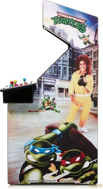 Actual product image Numskull Quarter Scale Arcade Cabinet - Teenage Mutant Ninja Turtles