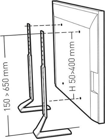 Actual product image Erard Fit-up (Universal, 50", 20 kg)