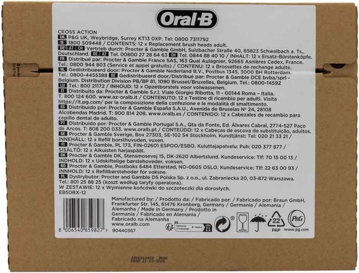 Actual product image Oral-B Per CrossAction (12 x)