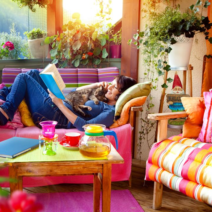 Actual product image Relaxdays Garden Gnome?Welcome?