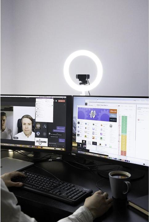 Actual product image Kodak Desk Ring Light