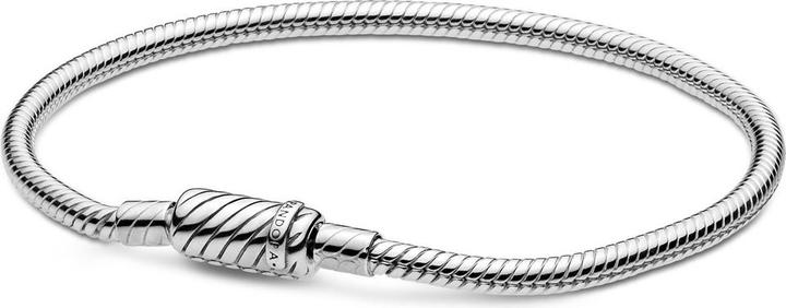 Produktbild Pandora Moments Magnetverschluss Schlangen Gliederarmband (20 cm, Silber 925)