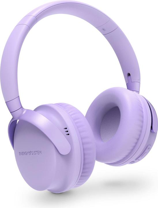 Immagine prodotto Energy Sistem Cuffie Bluetooth Style 3 Lavanda (Bluetooth, bassi profondi, chiamate vocali di alta qualità) (ANC, 25 h, Cablato)
