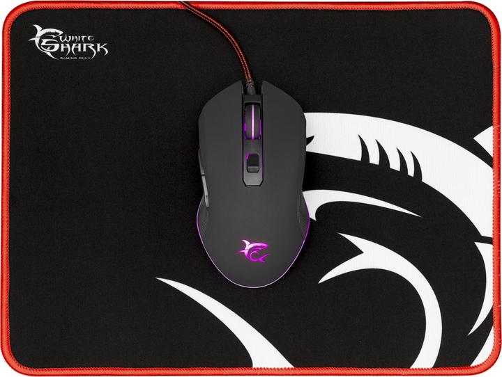 Produktbild White Shark Gaming keyboard with mouse and headphones Comanche 3, With backlight, US layout (US, Kabelgebunden)