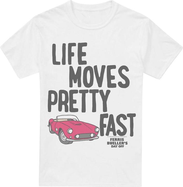 Actual product image Ferris Bueller´s Day Off Mens Slow Down T-Shirt (L)