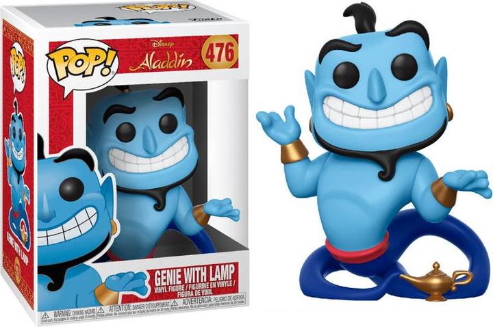 Actual product image Funko POP! Aladdin: Genie with Lamp