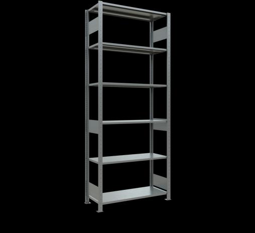 Système d'emboîtement pour rayonnage de base MULTIplus85 avec traverse de longueur