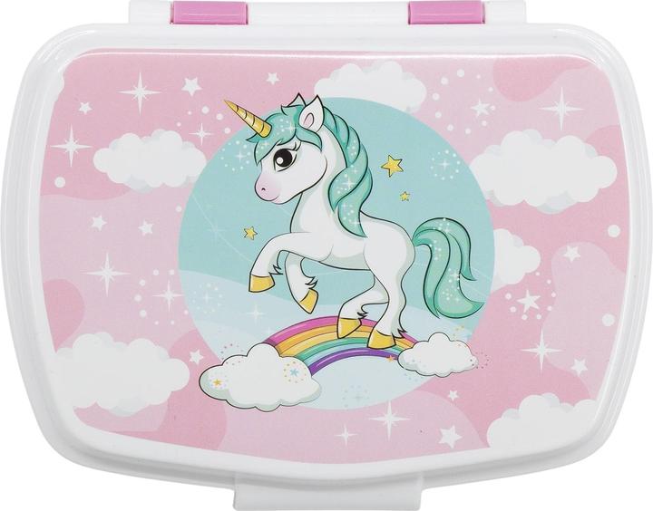 Produktbild Stor Einhorn Rainbow - Lunchbox