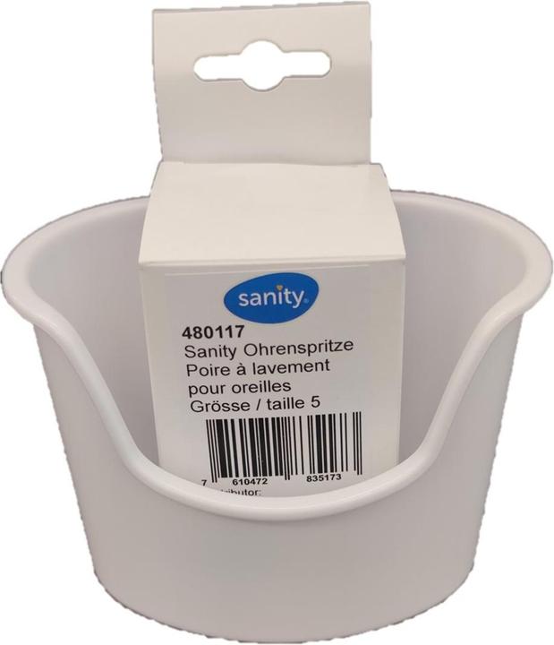 Actual product image Sanity Ear tub set with ear syringe