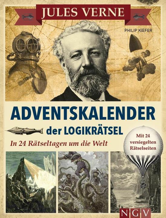 Calendrier de l'Avent Jules Verne des casse-têtes logiques