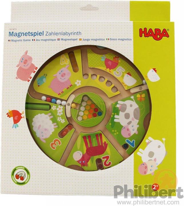 Image du produit Haba Labyrinthe de chiffres (Français, Allemand, Anglais, Néerlandais, Italien, Espagnol)