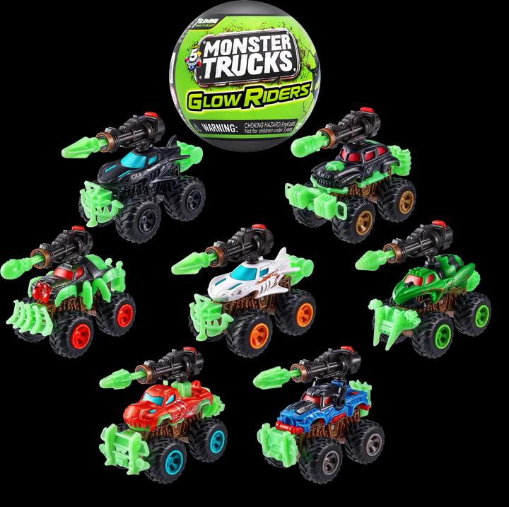 Actual product image Zuru Monster Trucks - Blindbox Glow Riders