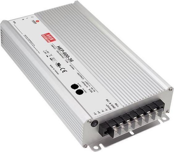 Image du produit MeanWell Alimentation à découpage intégrée avec 1 sortie, 42V, 14.3A