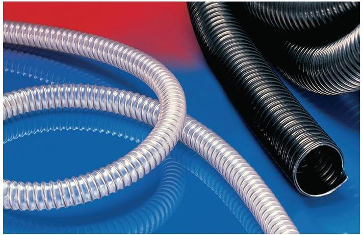 Immagine prodotto Norres Tubo di aspirazione e trasporto AIRDUC® PUR 355 HT Ø interno 75 mm 5,5 mm Lunghezza 15 m