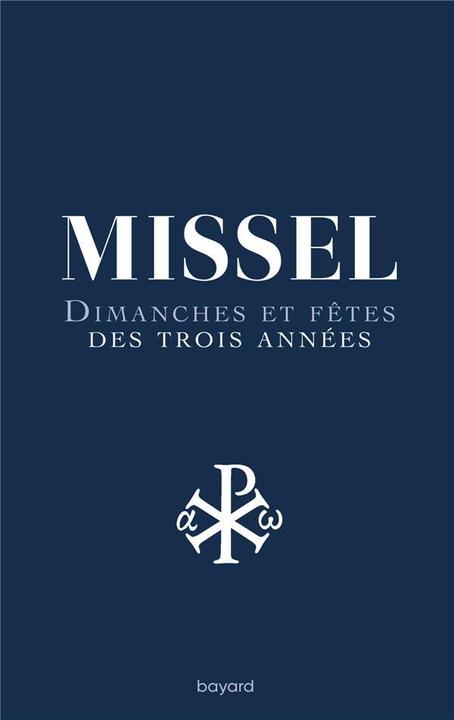 Immagine prodotto Missel : dimanches et fêtes des trois années (Francese, Collettività, 2023)