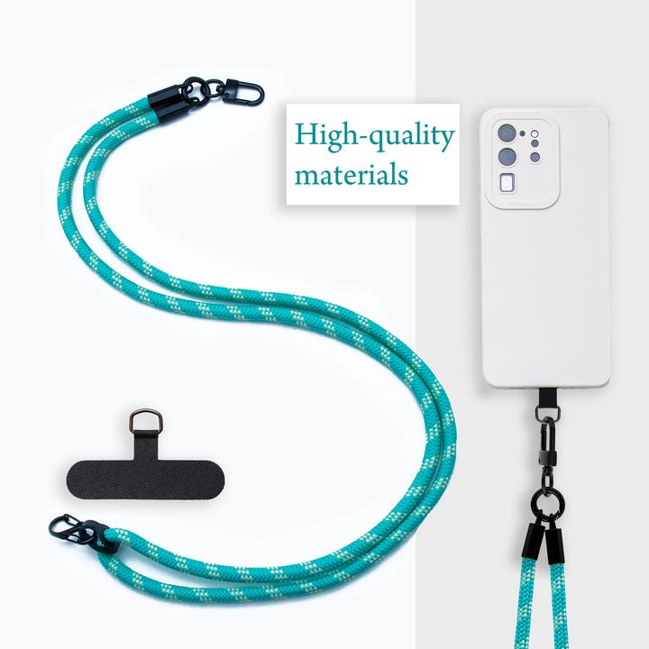 Image du produit Cadorabo Chaîne de téléphone portable pour Huawei P40 LITE E Necklace Coque
