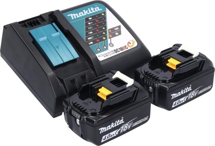 Actual product image Makita DVC 750 LRM Battery hoover LXT 18 V 67 mbar 7.5 l Brushless + 2x battery 4.0 Ah + charger (Wet dry vacuum cleaner)
