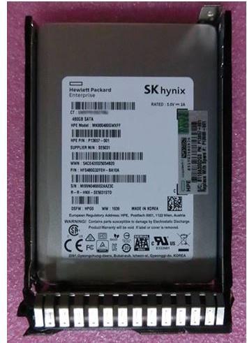 HPE DRV SSD 480GB SATA SC DS (480 GB, 2.5")