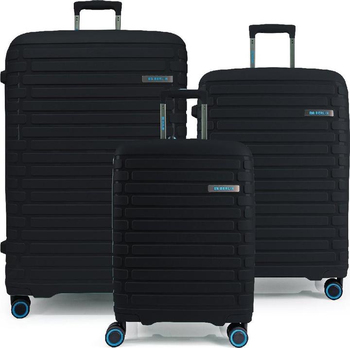 Actual product image BG Berlin Soda Luggage - 3er Kofferset (Hand luggage (up to 50 litres), M (50 - 90l), L (90 - 115l))