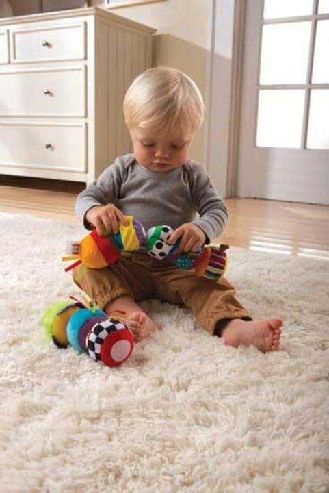 Actual product image Tomy Soft caterpillar puzzle