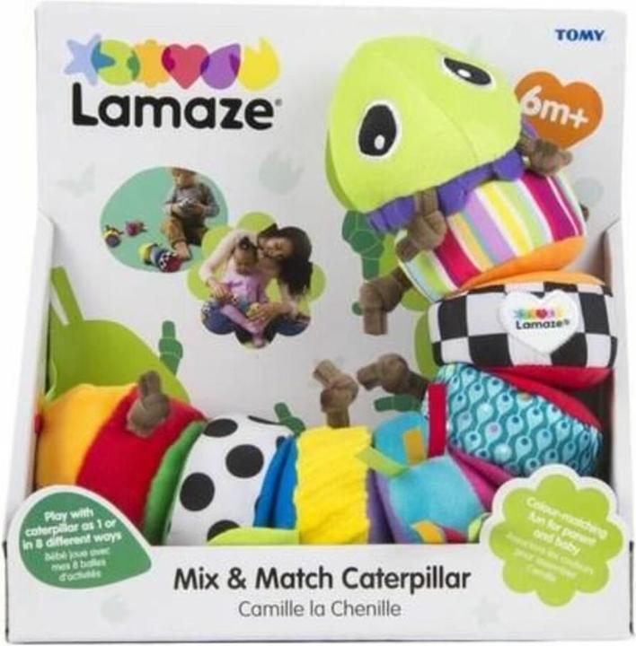 Actual product image Tomy Soft caterpillar puzzle