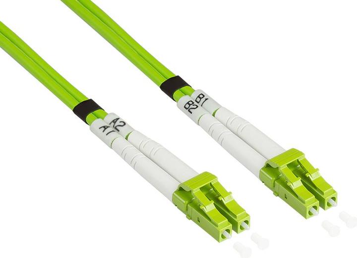 Produktbild Good Connections Alcasa LW-805LC5 Glasfaserkabel 5 m LSZH OM5 LC Grün (S/UTP, CAT6, 5 m)