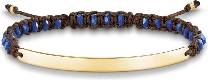 Actual product image Thomas Sabo Bracelet blue (21 cm, Plastic, Silver)