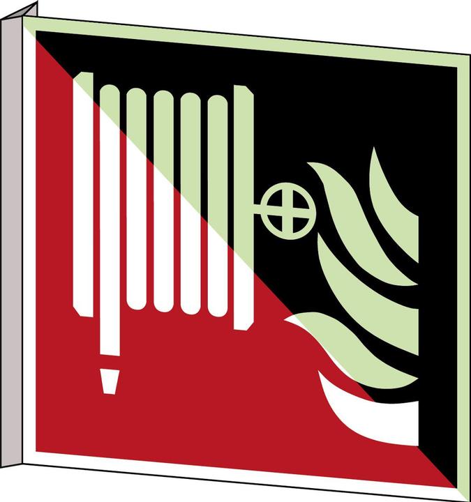 Image du produit Brady F/F002/NT-BIPVC-PHOLUMC-150x150/1-B, Pictogramme de sécurité phosphorescent dans l'obscurité