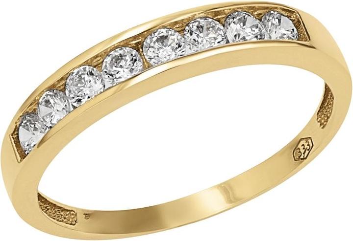 Image du produit Amor Ringe für Damen, Gold 333, Zirkonia synth. (60, 333/8 K)
