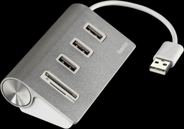 Actual product image Hama Aluminium (USB 2.0)
